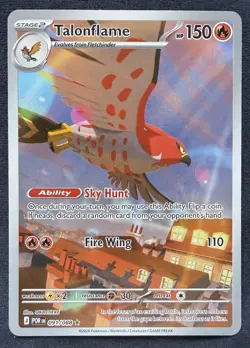 Pokemon TCG Talonflame 91/88 Perfect Order Illustration Rare - Image 1
