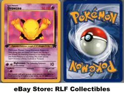 2000 Pokemon, Team Rocket, #54/82 Drowzee, 1st Edition, Common - Image 1
