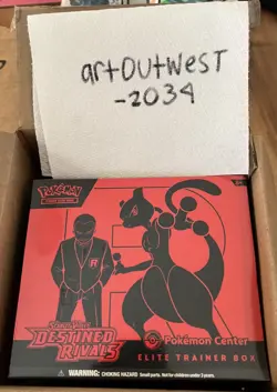 Pokemon TCG Destined Rivals Pokemon Center Elite Trainer Box ETB - Image 1