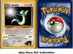 2000 Pokemon, Gym Heroes, #42/132 Erika's Dratini, Uncommon - Image 1