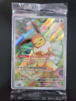Pokemon Eevee SVP 173 Black Star Promo Prismatic Evolutions ETB Promo - Sealed - Image 1