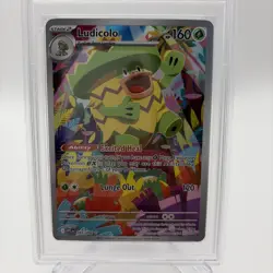 PSA 8 2025 POKEMON PFL EN LUDICOLO ILLUSTRATION RARE #095 - Image 4