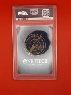 Namco One Piece OP10-118 Monkey D. Luffy Alt Art Secret Rare Foil PSA 10 - Image 2