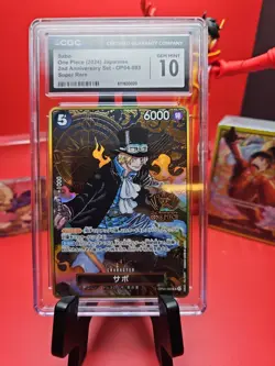 Sabo (One Piece Japanese Version 2nd Anniversary Set) OP04-083 One Piece... - Image 1