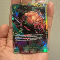 One Piece TCG Roronoa Zoro (Sec) OP06-118 Wings of the Captain ENGLISH - Image 1