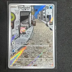 2023 POKEMON SVI EN-SCARLET & VIOLET 204 SLOWPOKE ILLUSTRATION RARE - Image 1
