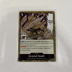 Ground Death OP14-096 The Azure Sea's Seven Foil. Op000077 - Image 1