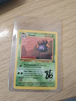 Pokemon TCG Gloom Jungle Card 37/64 1995 Edition! Vintage - Image 1