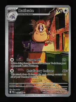 Raticate 099/088 Holo Illustration Rare Perfect Order Pokemon Cards - Image 1