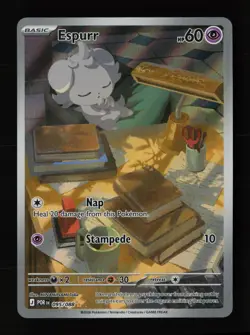 Espurr 095/088 Holo Illustration Rare Perfect Order Pokemon Cards - Image 1