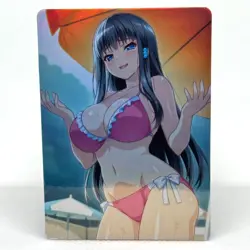Eroge! H mo Game mo Kaihatsu Zanmai Kisara Himeno Goddess Anime ACG Foil Card - Image 1
