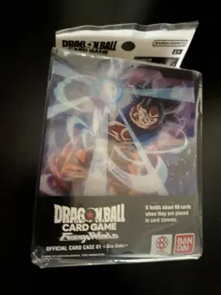 Dragon Ball Super Card Game Fusion World Official Card Case 01 Son Goku Sealed - Image 1
