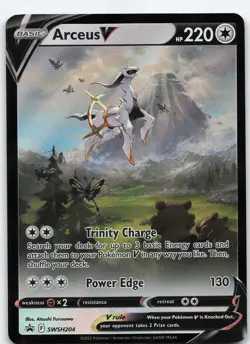 Arceus V SWSH204 Promo Holo SWSH: Sword & Shield Promo Cards NM Pokemon - Image 1