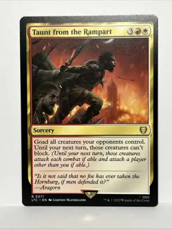 Taunt from the Rampart Commander: the Lord of the Rings: 🌟🪄 - Image 1