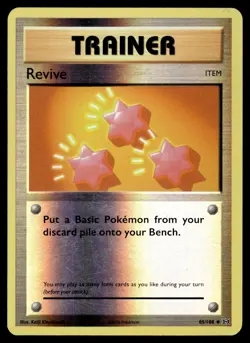 REVIVE - 85/108 Uncommon Evolutions Pokemon Reverse Holo LP - Image 1