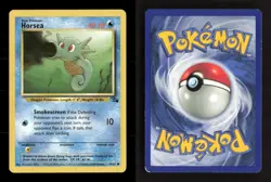Horsea 49/62 Fossil Unlimited MP Pokemon - Image 3