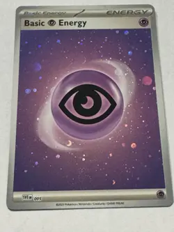 HD Variant 151 Holo Energy - Psychic Energy SVE 005 SV 151 Pokemon - SWIRL - Image 1