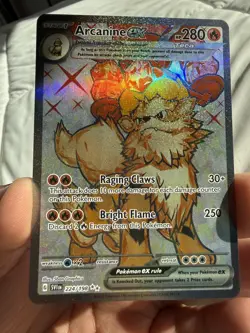 The Pokemon Company Arcanine ex Ultra Rare Full Art Holo 224/198 SV01 EN 280HP - Image 3