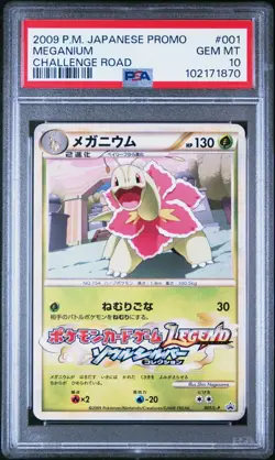 SEQUENTIAL Meganium Feraligatr Typhlosion HG & SS Promo Pokemon Japanese PSA 10 - Image 2
