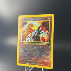 Entei #34 - WoTC Black Star Movie Promo - Reverse Holo Pokemon LP BN3 - Image 2
