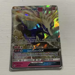 Xerneas GX 90/131 SM Forbidden Light Ultra Rare Full Art Holo English 180HP - Image 1