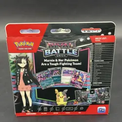Pokemon TCG Rival Battle Deck Marnie Promo Box Marnie's Morpeko Sealed - Image 2