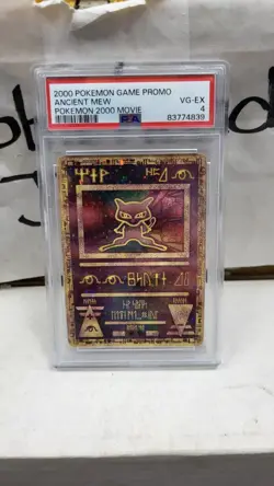 2000 ANCIENT MEW POKEMON GAME 2000 MOVIE PROMO TCG PSA 4 VG-EX - Image 2