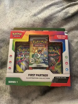 Pokemon First Partner Illustration Collection: Series 1 Packs New - Image 1