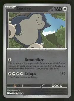Snorlax 063/088 C Perfect Order Reverse Holo NM/M Pokemon - Image 1