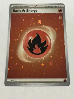 HD Variant 151 Holo Energy - Fire Energy SVE 002 SV 151 Pokemon - Image 1