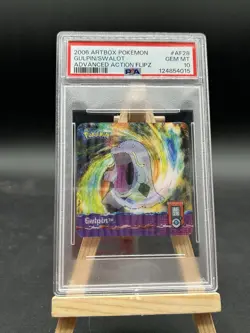 Artbox Pokemon Advanced Action Flipz (2003) AF28 Gulpin & Swalot PSA 10 POP 1 - Image 1