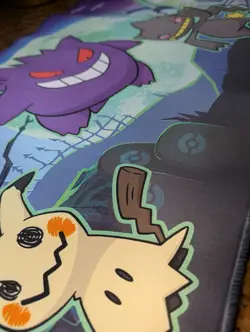 Ghastly TCG Playmat - Hauntert CCG Playmat NEW - Gengar Pokemon TCG Mat 24x14 - Image 2