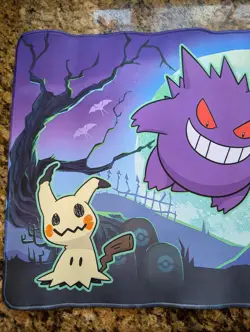 Ghastly TCG Playmat - Hauntert CCG Playmat NEW - Gengar Pokemon TCG Mat 24x14 - Image 5