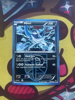 Pokemon Absol 67/116 - Non Holo - BW Plasma Freeze - Light Play - Image 1