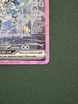 Pokemon Vaporeon EX 149/131 SV Prismatic Evolutions SAR Full Art NM PACK FRESH🔥 - Image 4
