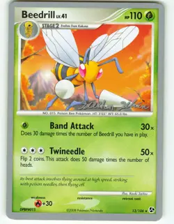 Beedrill - World Championships 2009 - 13/106 Great Encounters - Pokemon TCG - Image 1