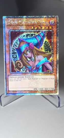 YUGIOH MP24-EN009 Dark Magician Girl Quarter Century Secret Rare 1st Edition - Image 1