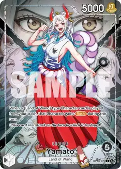 Yamato (Alternate Art) OP16-079 Leader One Piece Card L - Image 1