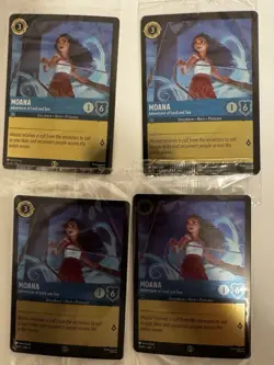 Moana Adventurer Of Land And Sea 26/P2 Promo Disney Lorcana Sealed - Price For 1 - Image 1