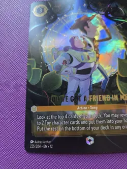Lorcana Enchanted You've Got a Friend in Me 225/204 Foil - Image 4