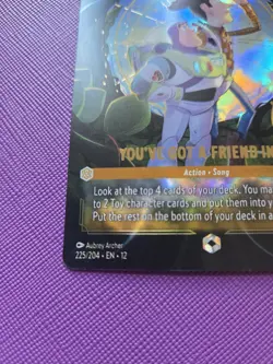 Lorcana Enchanted You've Got a Friend in Me 225/204 Foil - Image 5