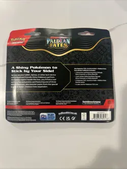 POKEMON Paldean Fates Cards & Tech Sticker Collection Greavard SEALED - Image 2