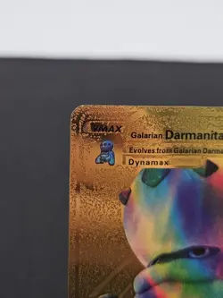 Pokemon Gold Fan Art Galarian Darmanitan Vmax 037/185 - Image 2