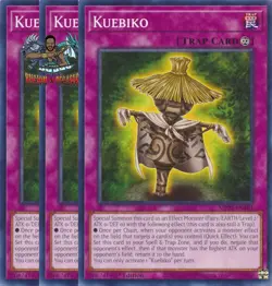 Yugioh! 3x Kuebiko MP25-EN401 Common 1st Ed NM - Image 1
