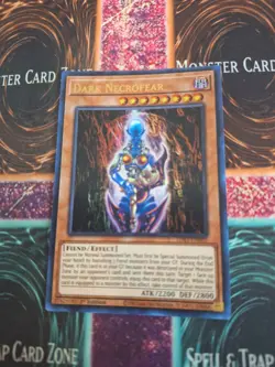 Yugioh Dark Necrofear LDS3-EN002 Ultra Rare 1st Edition Near Mint - Image 1
