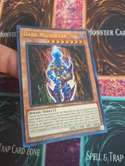 Yugioh Dark Necrofear LDS3-EN002 Ultra Rare 1st Edition Near Mint - Image 2