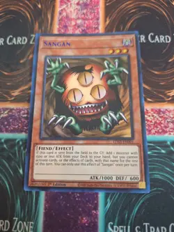 Yugioh Sangan LDS3-EN001 Blue Ultra Rare 1st Edition Near Mint - Image 1