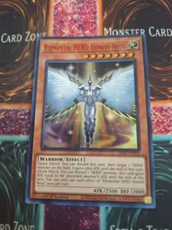 Yugioh Elemental HERO Honest Neos LDS3-EN102 Red Ultra Rare 1st Edition NM - Image 1
