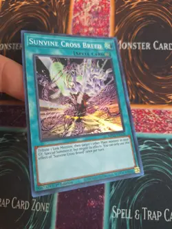 Yugioh Sunvine Cross Breed MP22-EN116 Super Rare 1st Edition Near Mint - Image 2