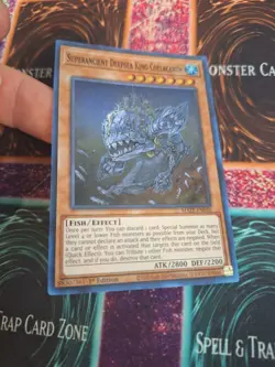 Yugioh Superancient Deepsea King Coelacanth MAZE-EN036 Super Rare 1st Edition NM - Image 2